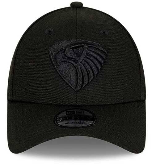Hawthorn Hawks 2026 AFL Black on Black New Era Cap - Image 3