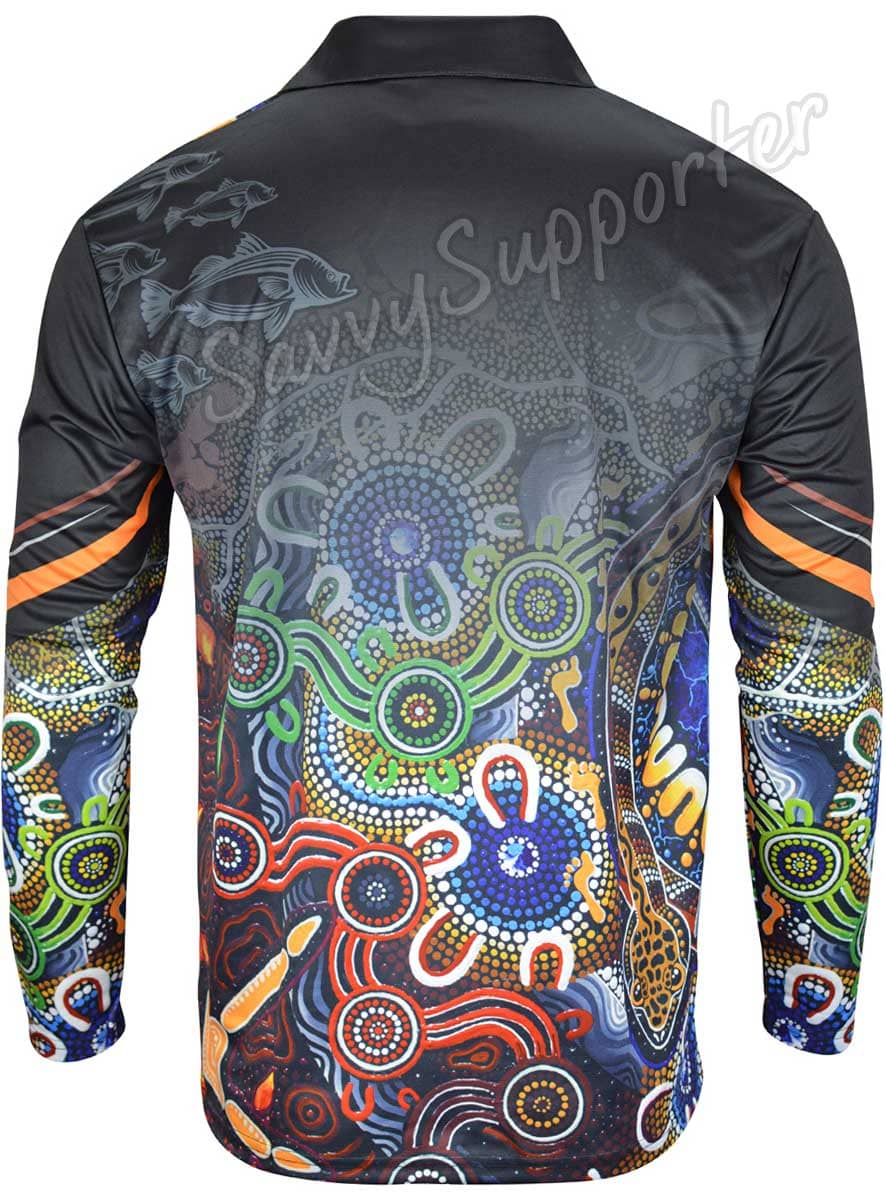 Indigenous All Stars NRL Fishing Shirt - Image 4