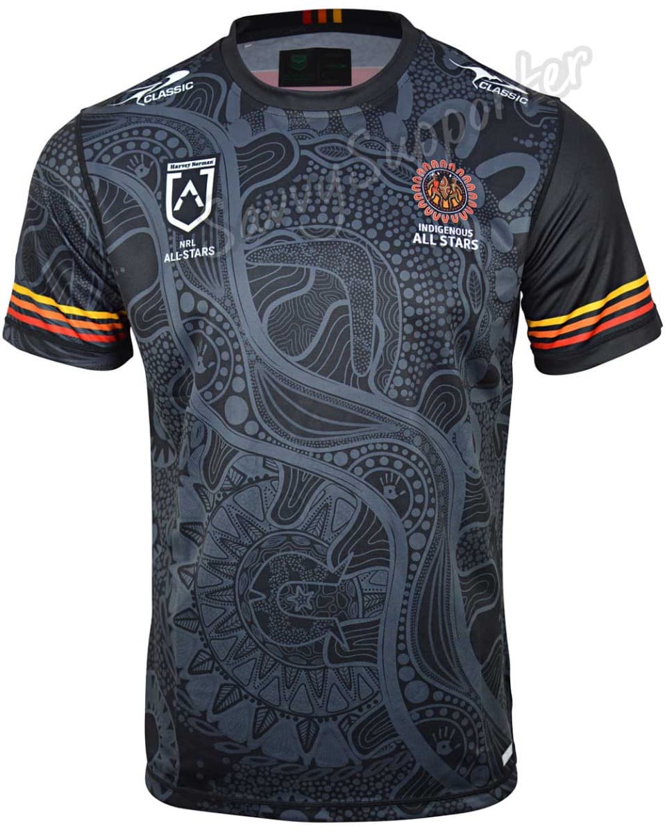 Indigenous All Stars 2024 NRL Mens Training Shirt - Image 2