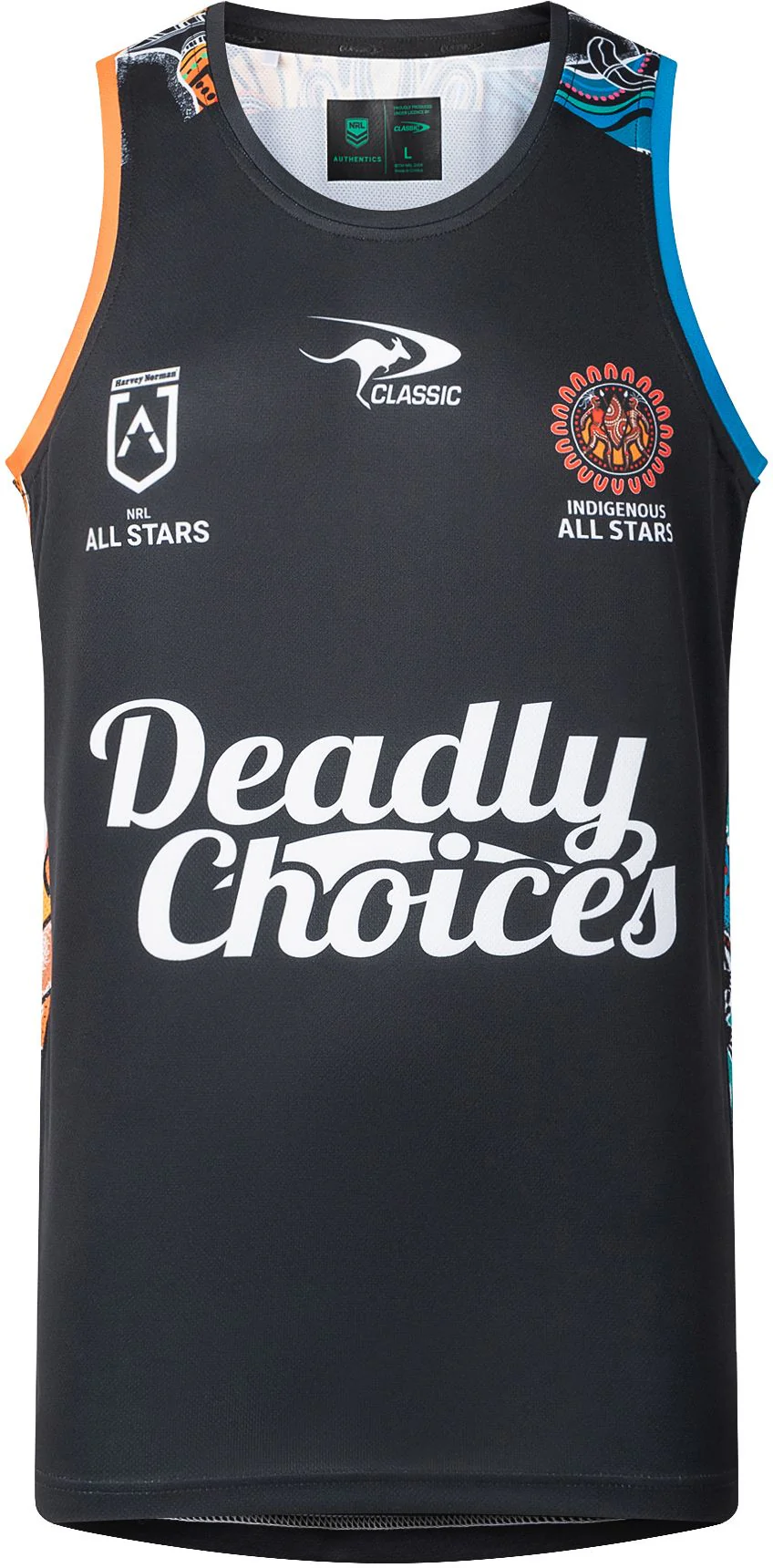 Indigenous All Stars 2026 NRL Mens Training Singlet - Image 3