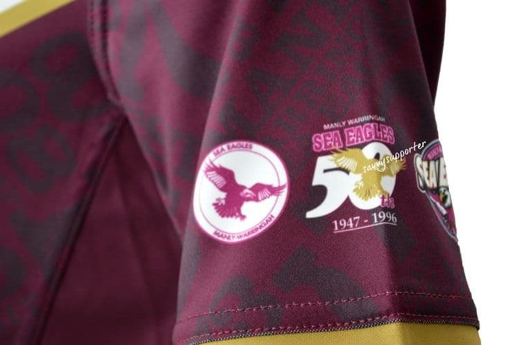 Manly Sea Eagles Ladies Heritage Jersey - Image 5