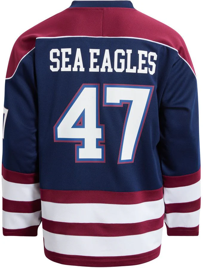 Manly Sea Eagles 2026 NRL Mens Long Sleeve Hockey Jersey - Image 2