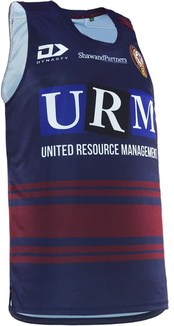 Manly Sea Eagles 2026 NRL Mens Navy Training Singlet - Image 3