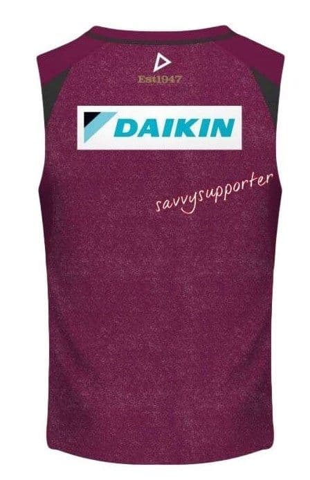 Manly Sea Eagles NRL Maroon Training Singlet - Image 5
