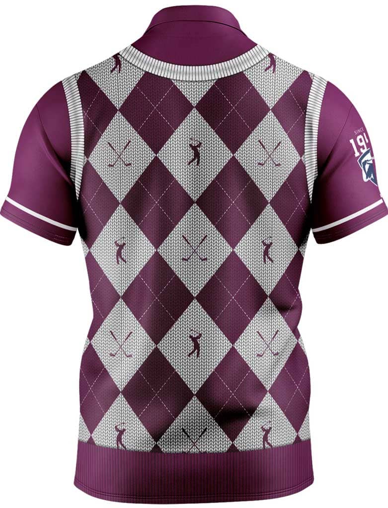 Manly Sea Eagles NRL Fairway Golf Polo Shirt - Image 2