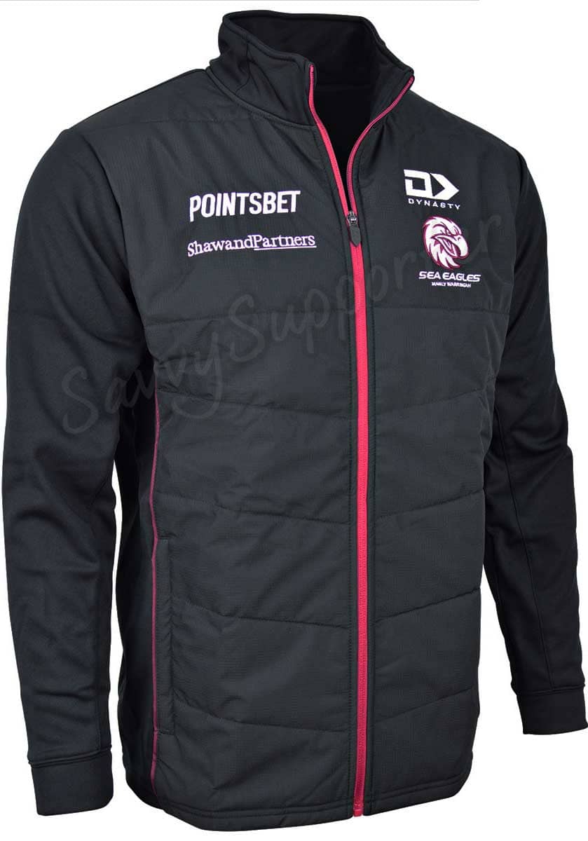 Manly Sea Eagles NRL Mens Hybrid Jacket - Image 2