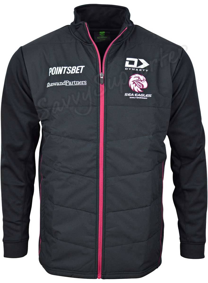 Manly Sea Eagles NRL Mens Hybrid Jacket - Image 3