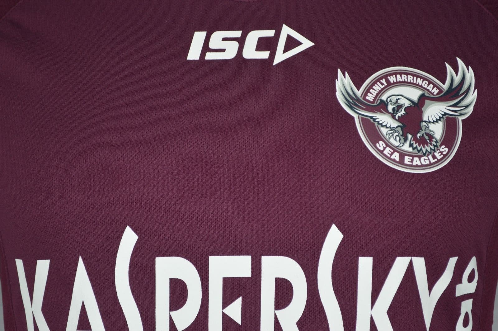 Manly Sea Eagles Maroon Training Shirt - Image 4
