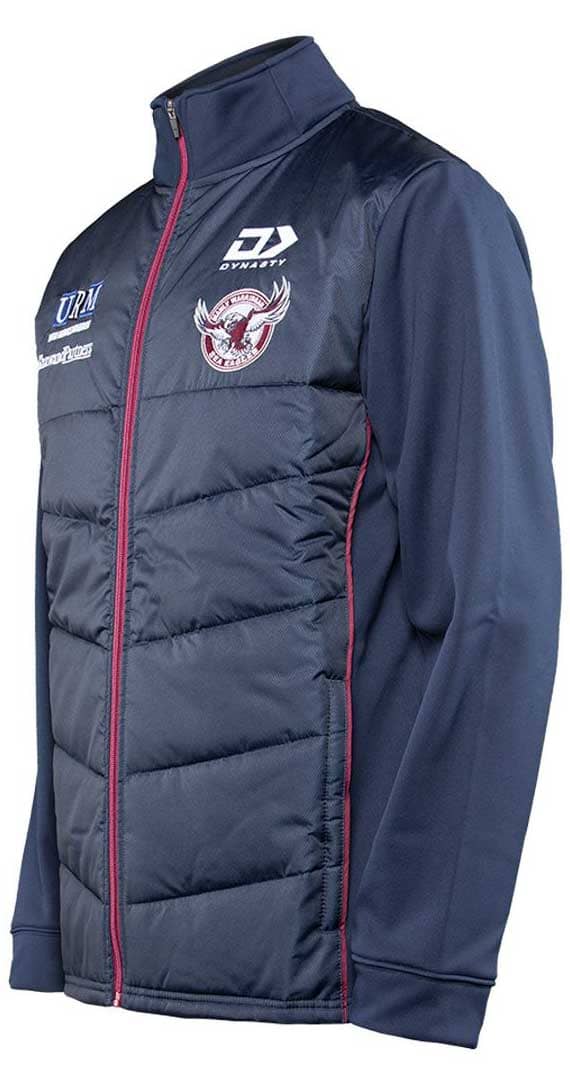 Manly Sea Eagles NRL Mens Hybrid Jacket - Image 2