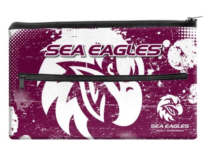 Manly Sea Eagles NRL Neoprene Pencil Case - Image 2