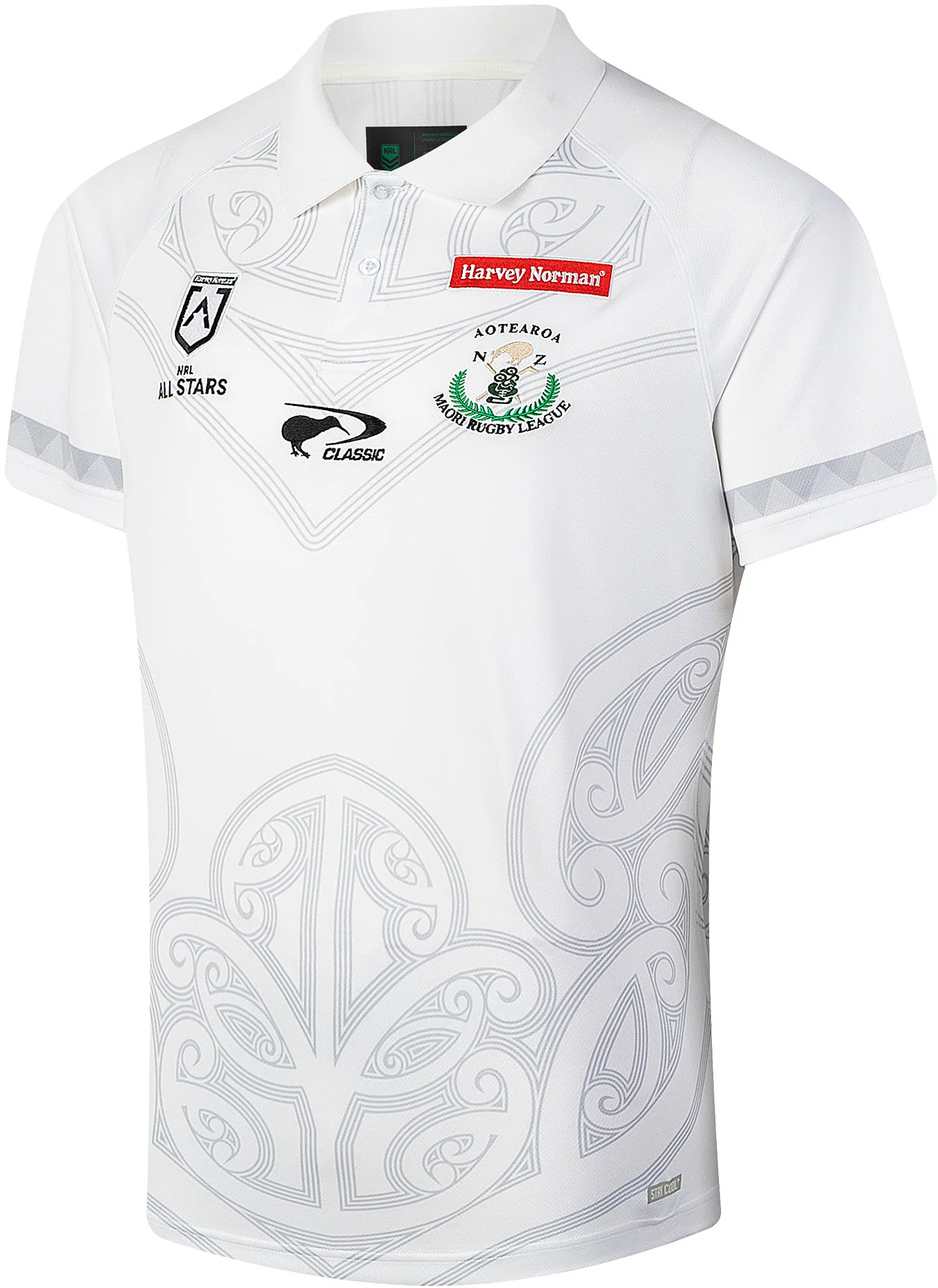 New Zealand Maori All Stars 2026 NRL Mens Team Polo Shirt - Image 2