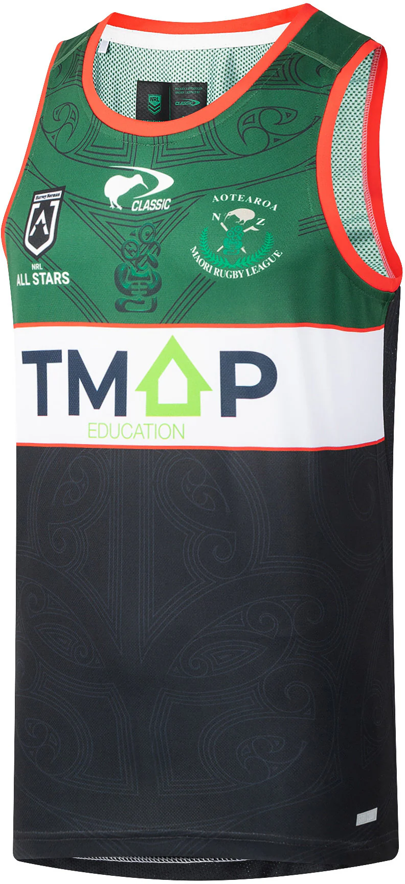 New Zealand Maori All Stars 2026 NRL Mens Training Singlet - Image 12