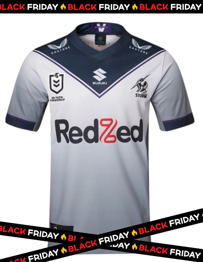 Melbourne Storm NRL Mens Away Jersey - Image 4