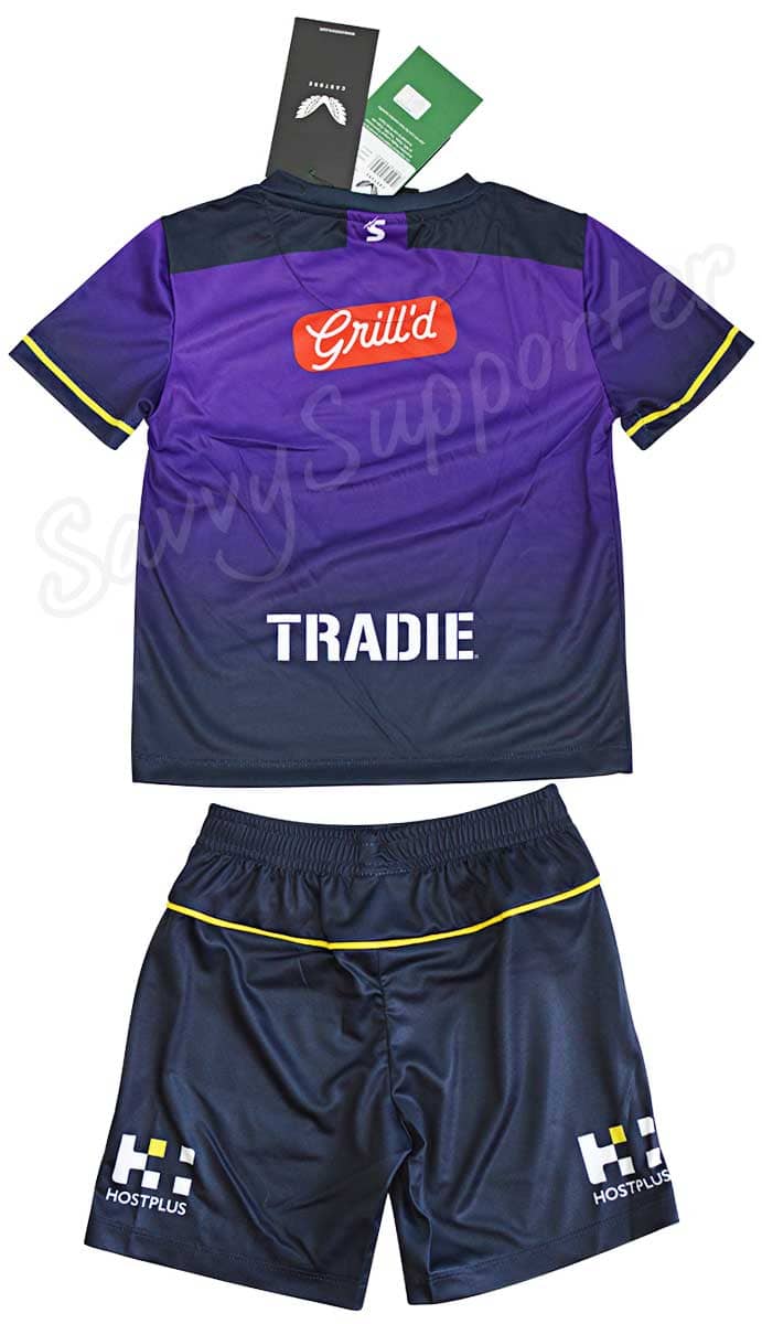 Melbourne Storm NRL Toddler Home Jersey Kit Sizes 3-8 Years - Image 2