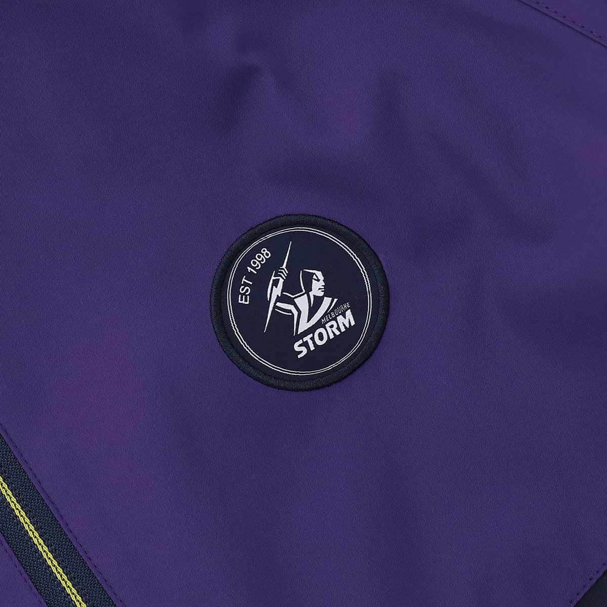Melbourne Storm 2025 NRL Mens Wet Weather Rain Jacket - Image 4