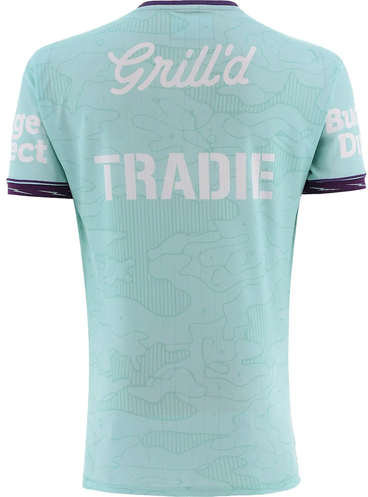 Melbourne Storm 2026 NRL Mens Teal Training Shirt - Image 2