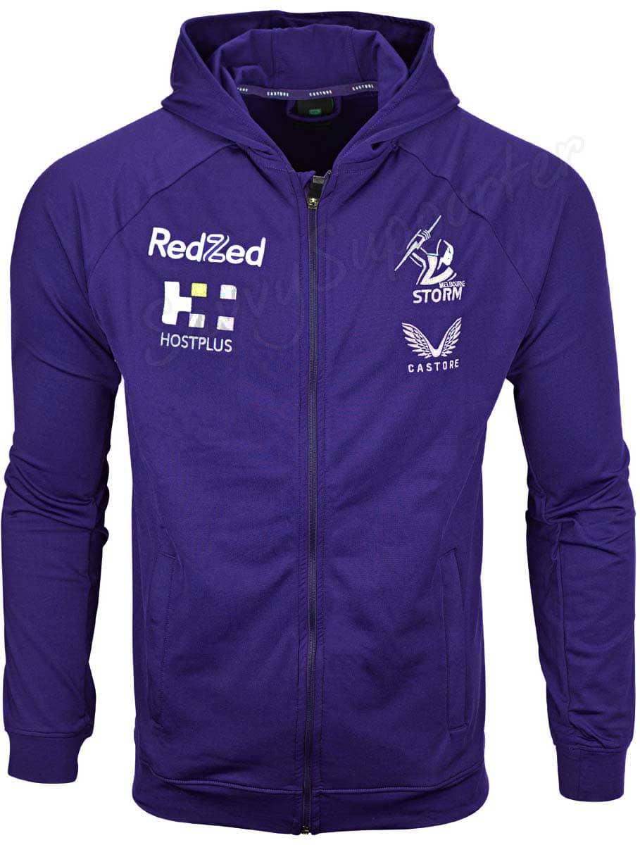 Melbourne Storm NRL Mens Training Zip Through Jacket - Image 3