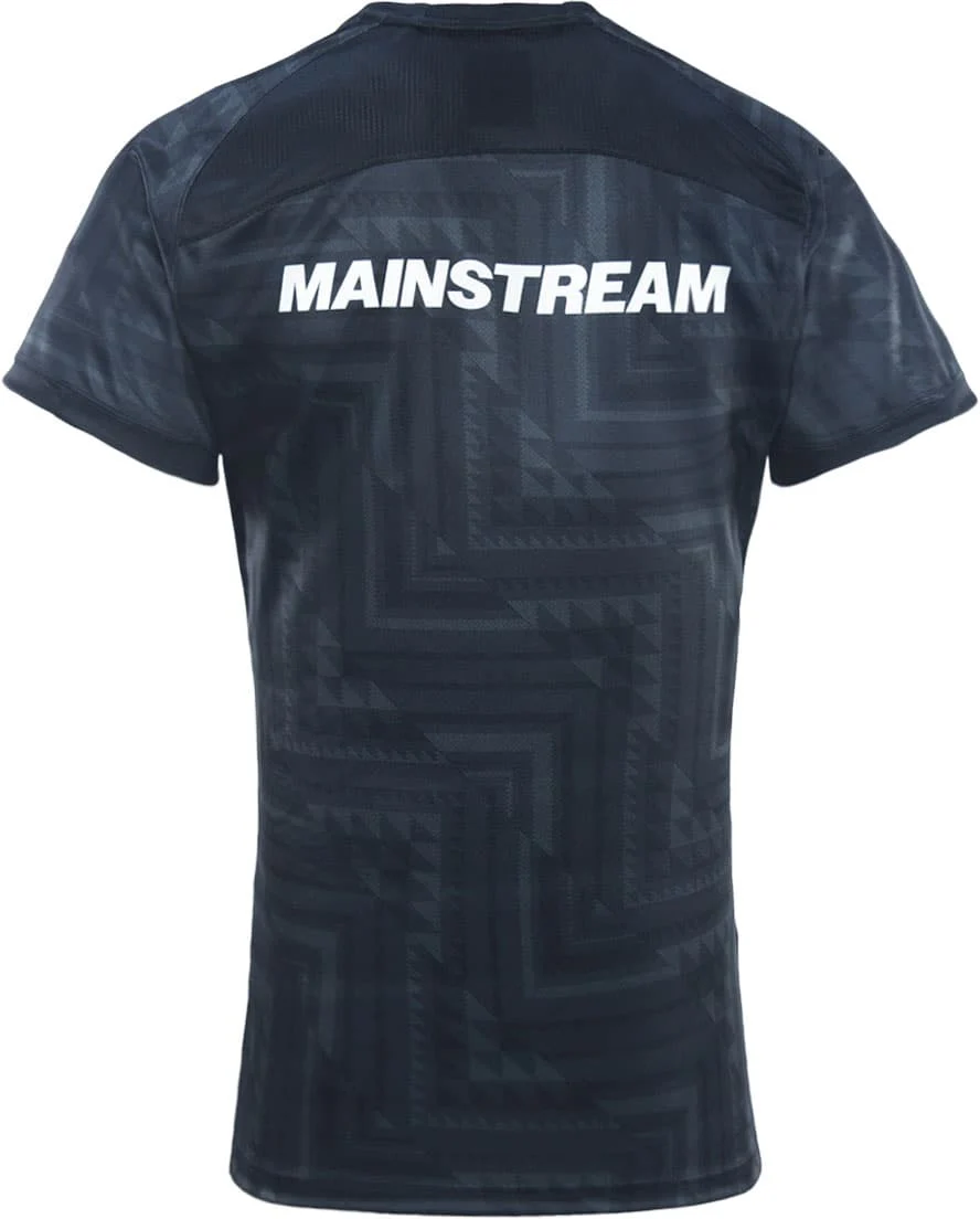 New Zealand Kiwis 2025 NRL Mens Black Training Shirt - Image 4