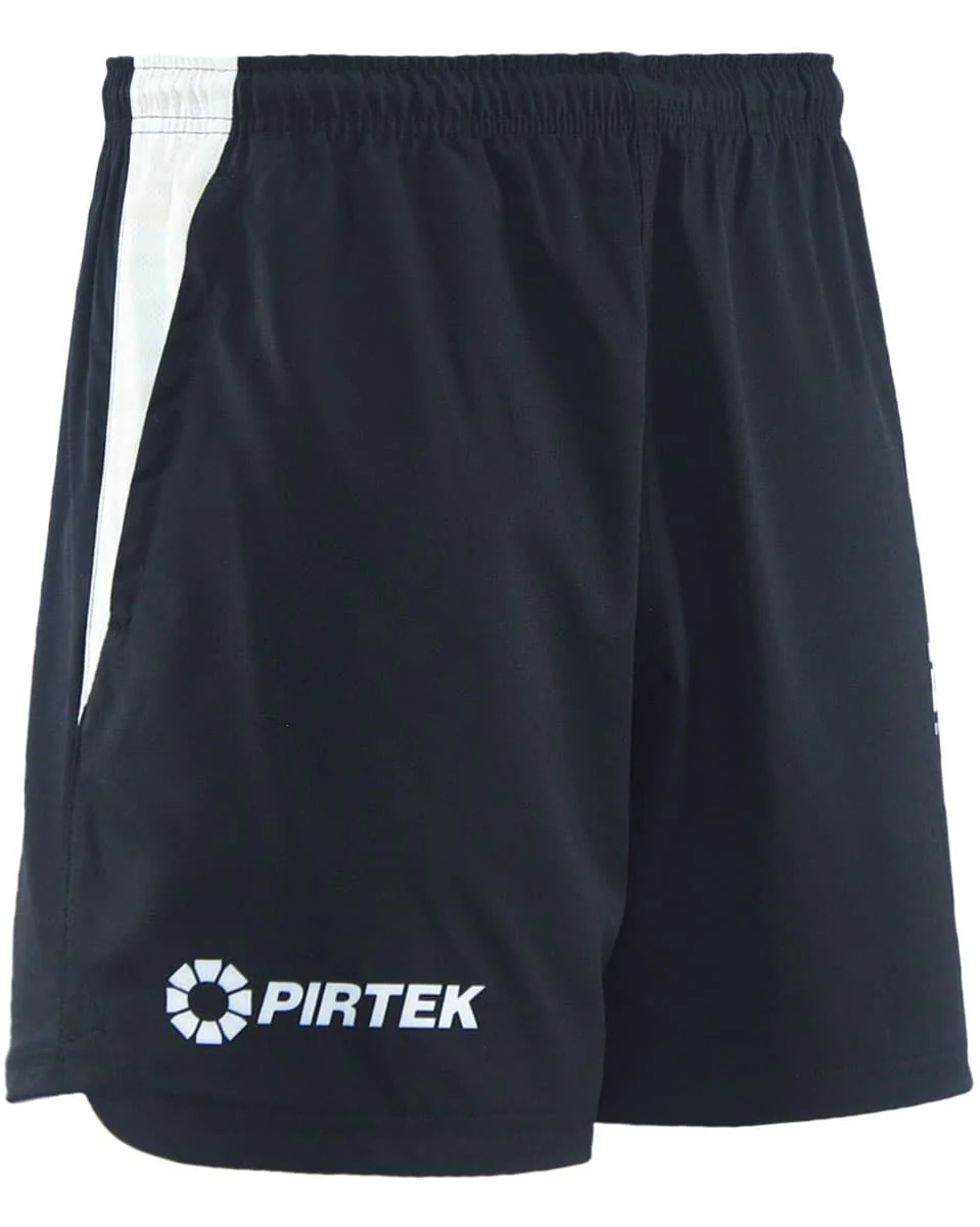 New Zealand Kiwis 2025 NRL Mens Black / White Gym Shorts - Image 3