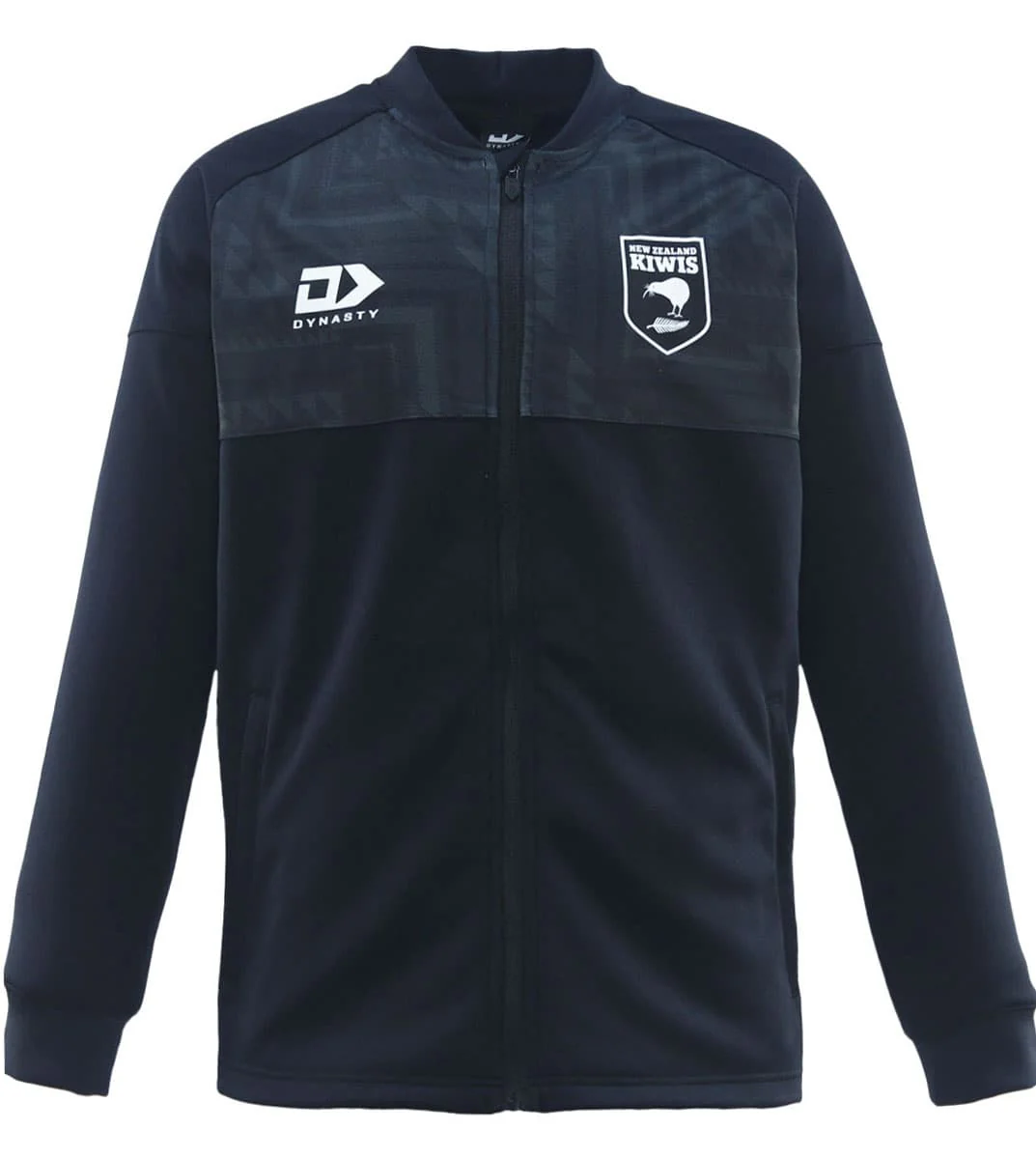 New Zealand Kiwis 2025 NRL Mens Travel Anthem Jacket - Image 3