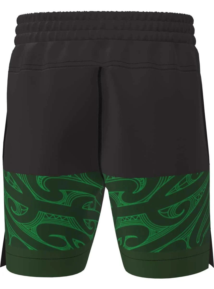 New Zealand Maori All Stars NRL Mens Training Shorts - Image 2