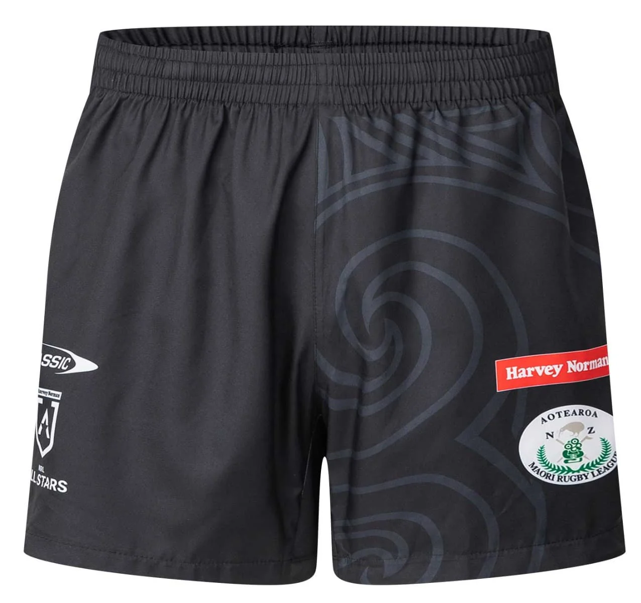 New Zealand Maori All Stars 2025 NRL Mens Gym Training Shorts