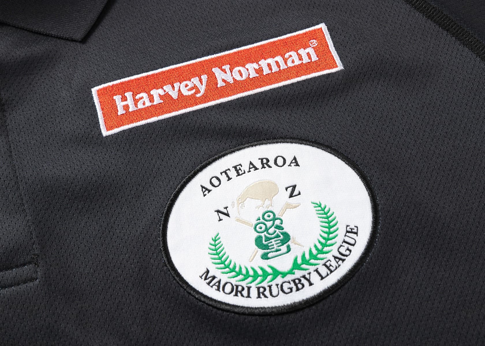 New Zealand Maori All Stars 2025 NRL Mens Polo Shirt - Image 6