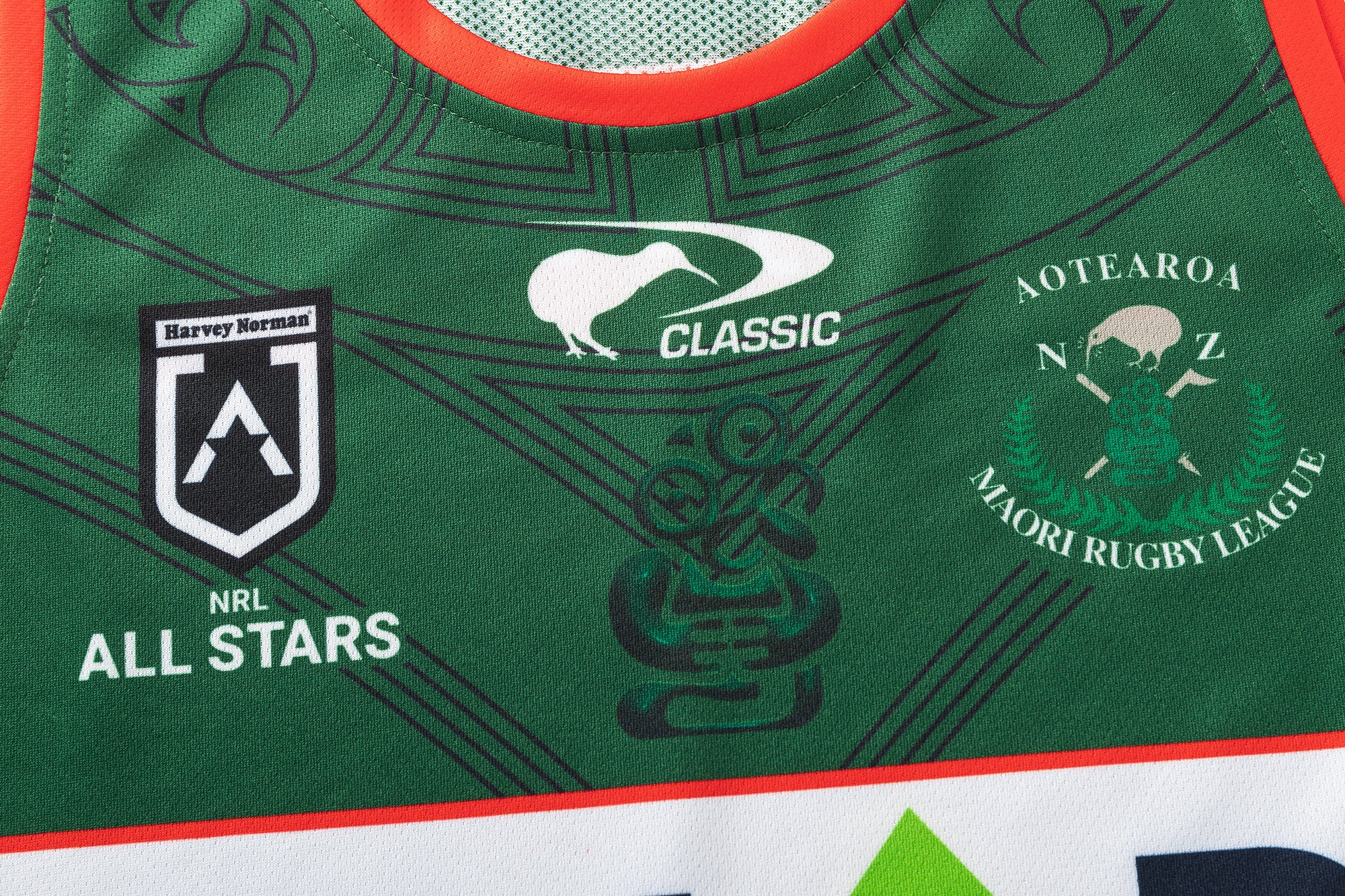 New Zealand Maori All Stars 2026 NRL Kids Training Singlet - Image 5