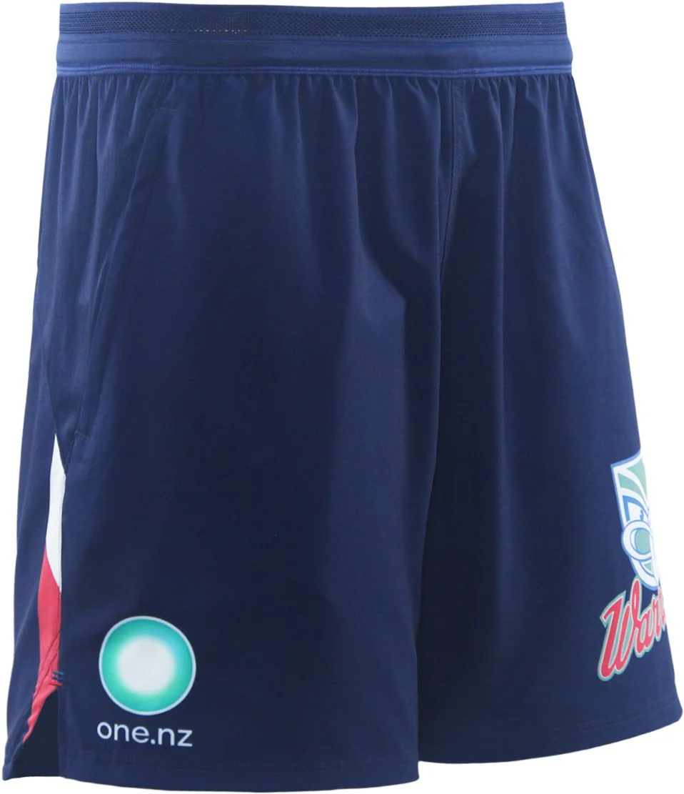 New Zealand Warriors 2026 NRL Mens Navy Gym Training Shorts - Image 3