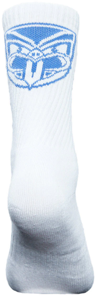 New Zealand Warriors 2026 NRL Mens White Crew Socks - Image 3