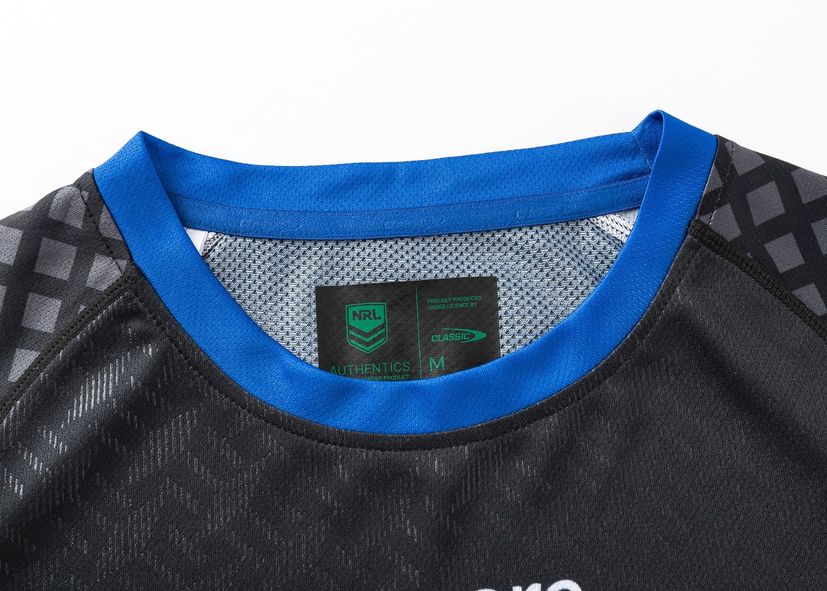 Newcastle Knights 2025 NRL Mens Black Training Shirt - Image 3