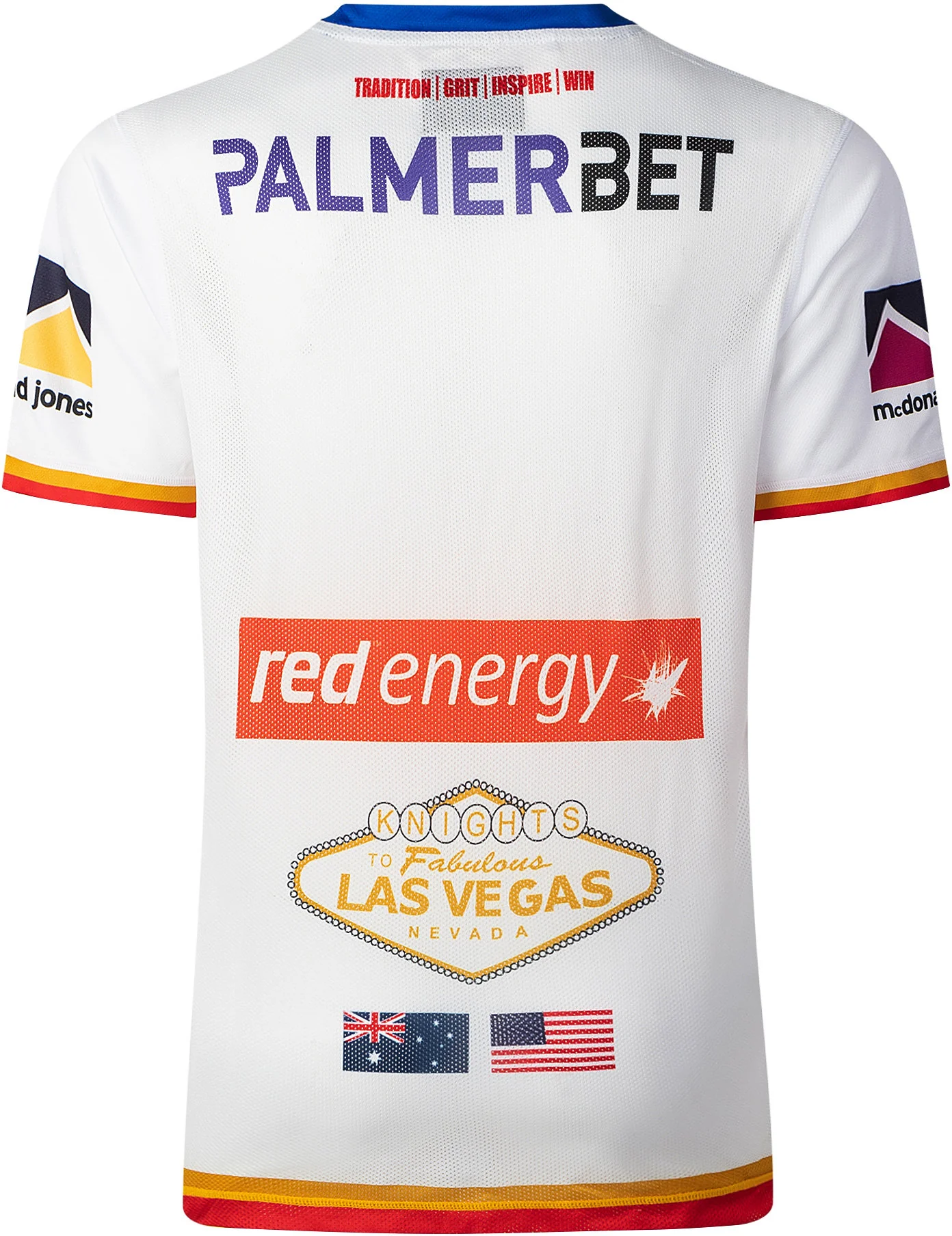 Newcastle Knights 2026 NRL Mens Las Vegas Warm Up Shirt - Image 3