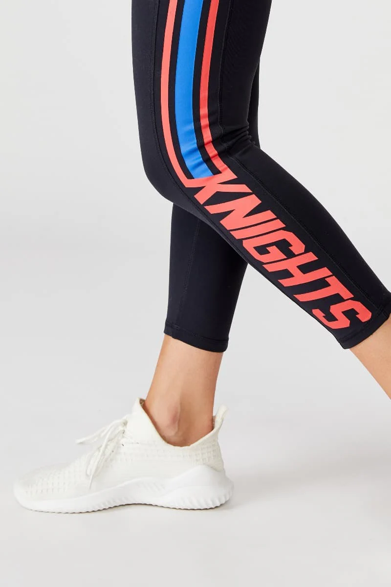 Newcastle Knights NRL Ladies Stripe Tights - Image 2