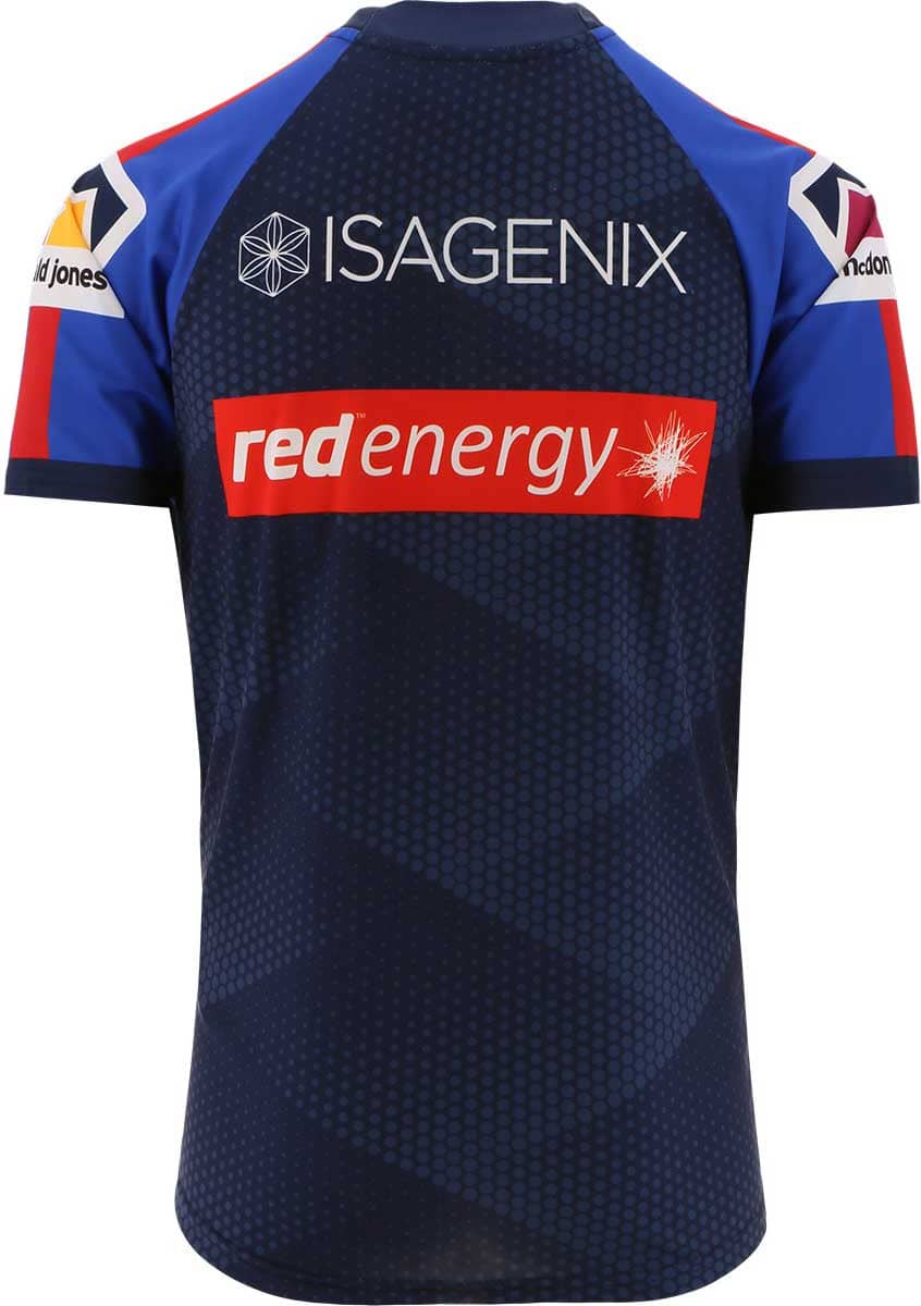 Newcastle Knights NRL Mens Navy Training Shirt - Image 2