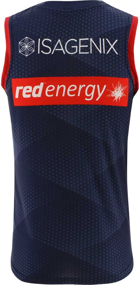 Newcastle Knights NRL Mens Navy Training Singlet - Image 2