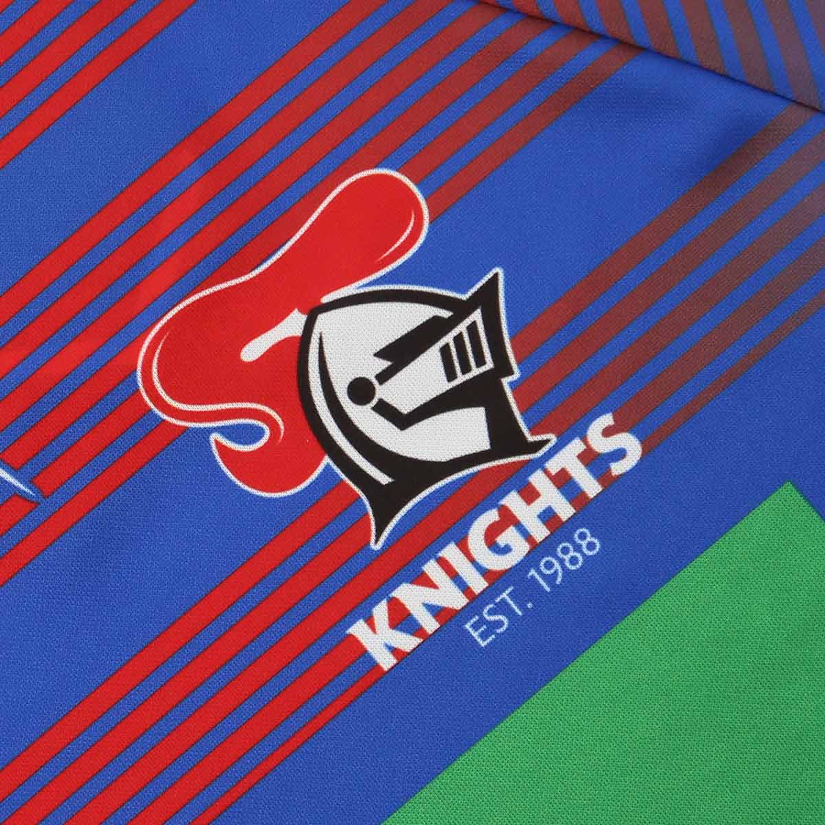 Newcastle Knights NRL Mens Royal Training Shirt - Image 6