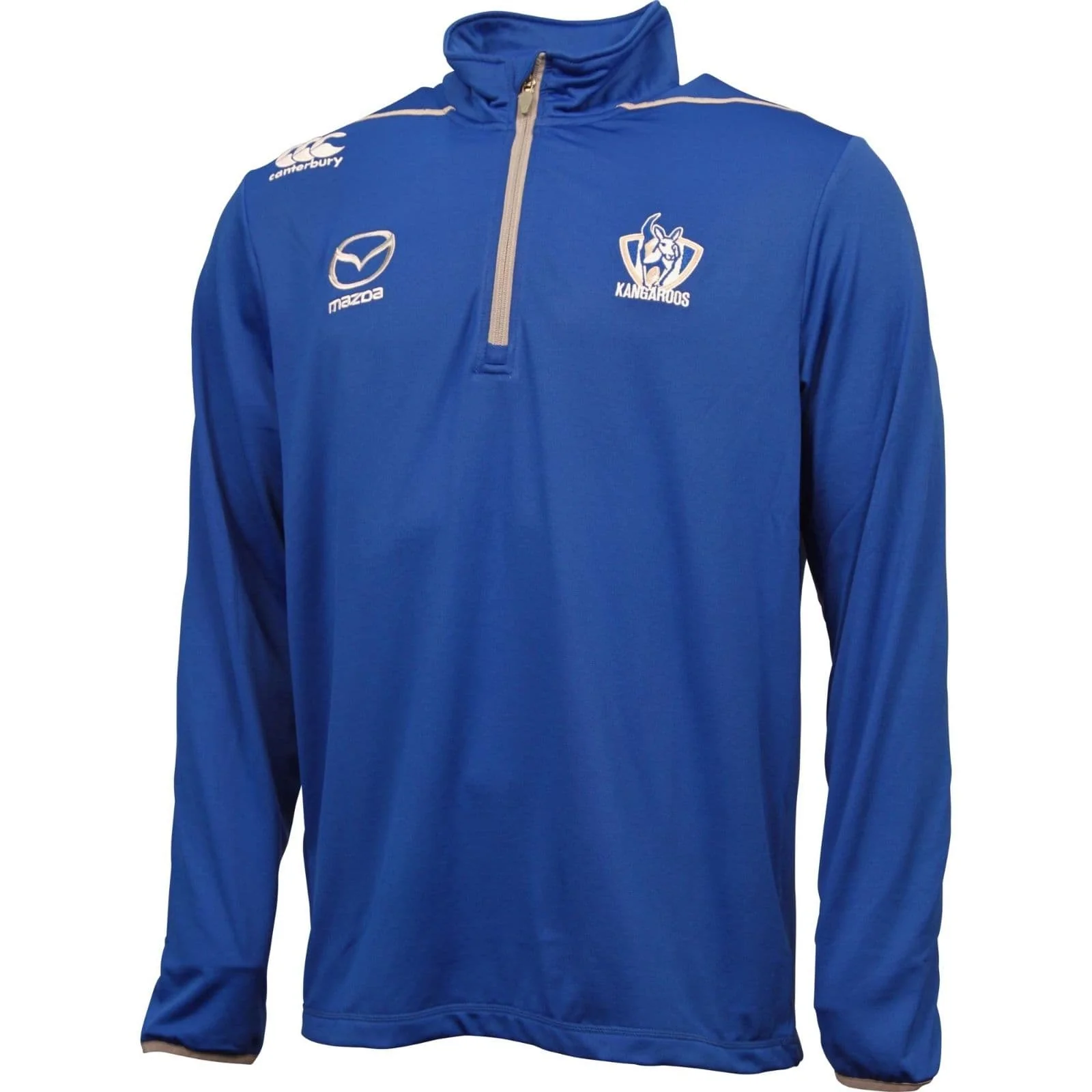 North Melbourne Kangaroos Men's Performance Long Sleeve Fleece - Image 3