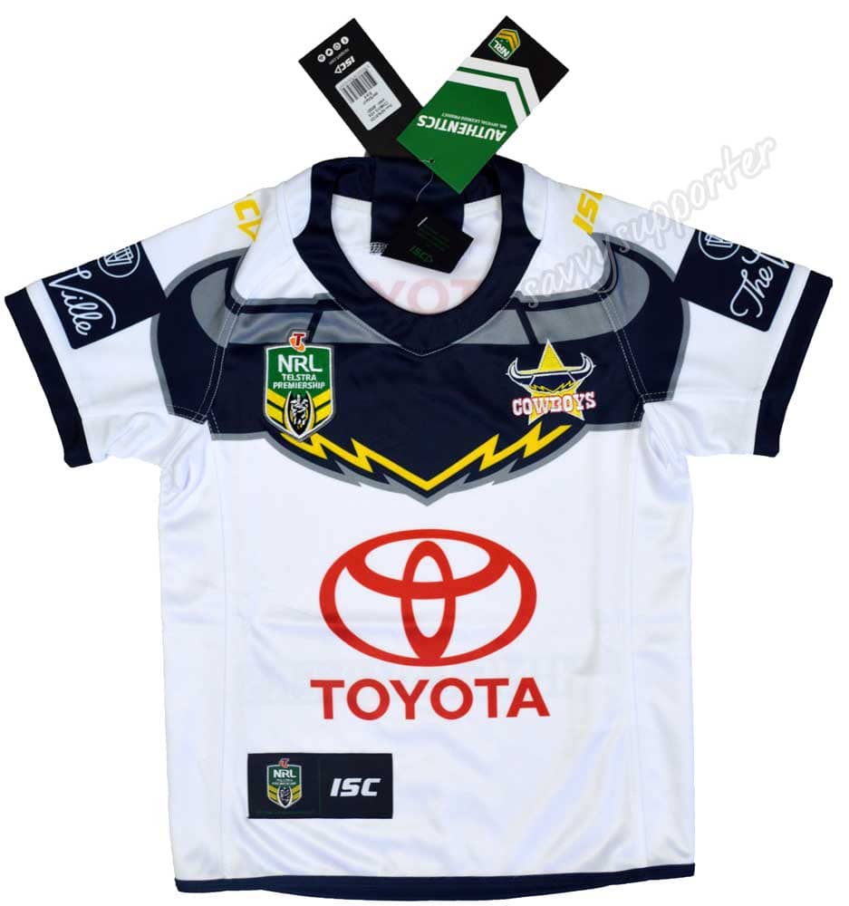 North Queensland Cowboys NRL Kids Away Jersey - Image 8