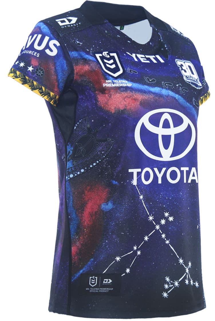 North Queensland Cowboys 2025 NRL Ladies Indigenous Jersey - Image 3