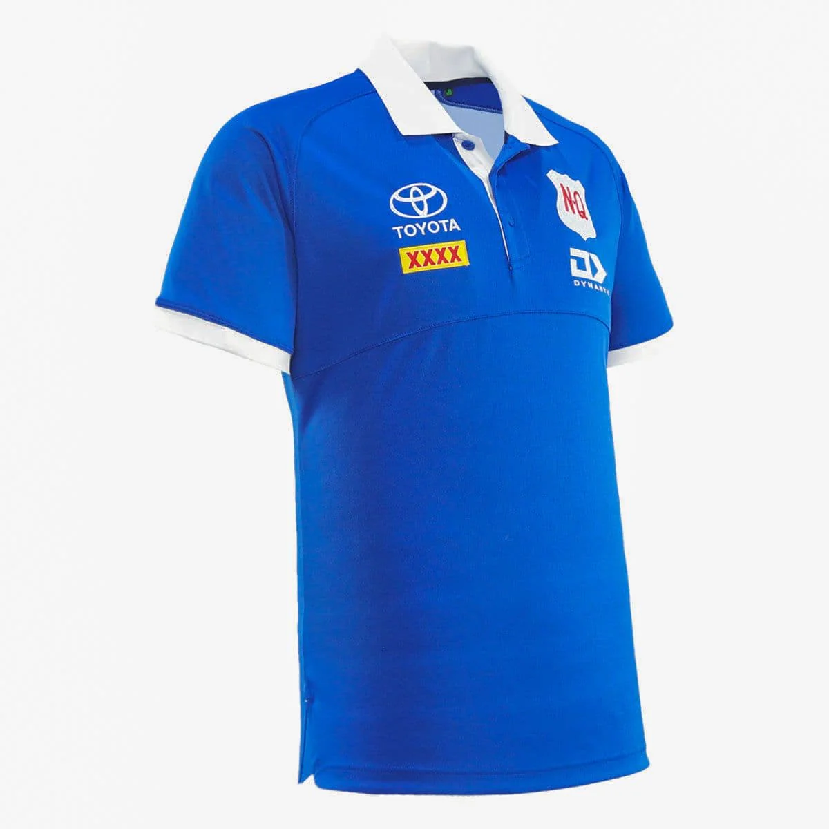 North Queensland Cowboys 2025 NRL Mens Royal Media Polo Shirt - Image 4