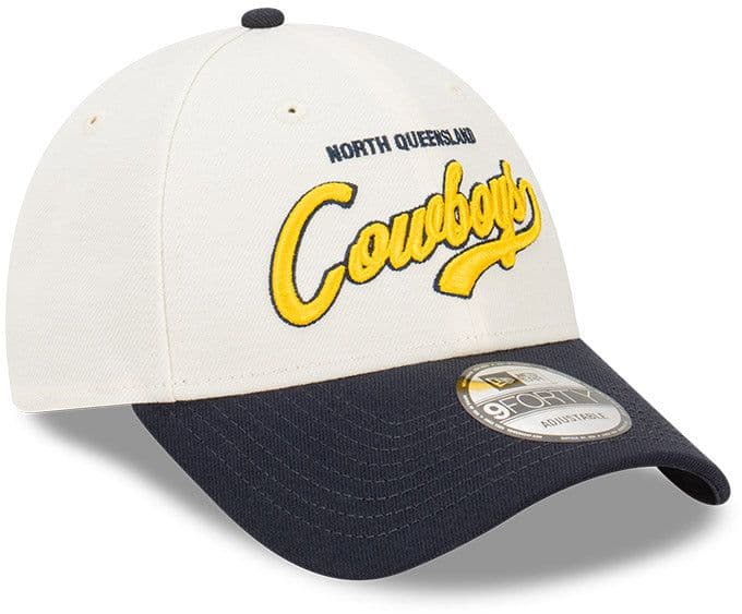 North Queensland Cowboys New Era 2Tone Script 9FORTY Snapback Cap - Image 2