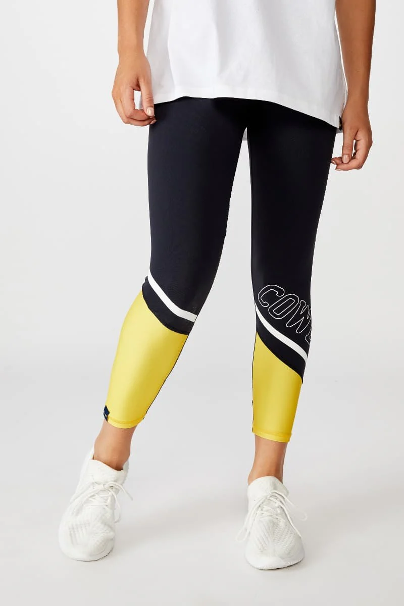 North Queensland Cowboys NRL Ladies Contrast Tights - Image 2