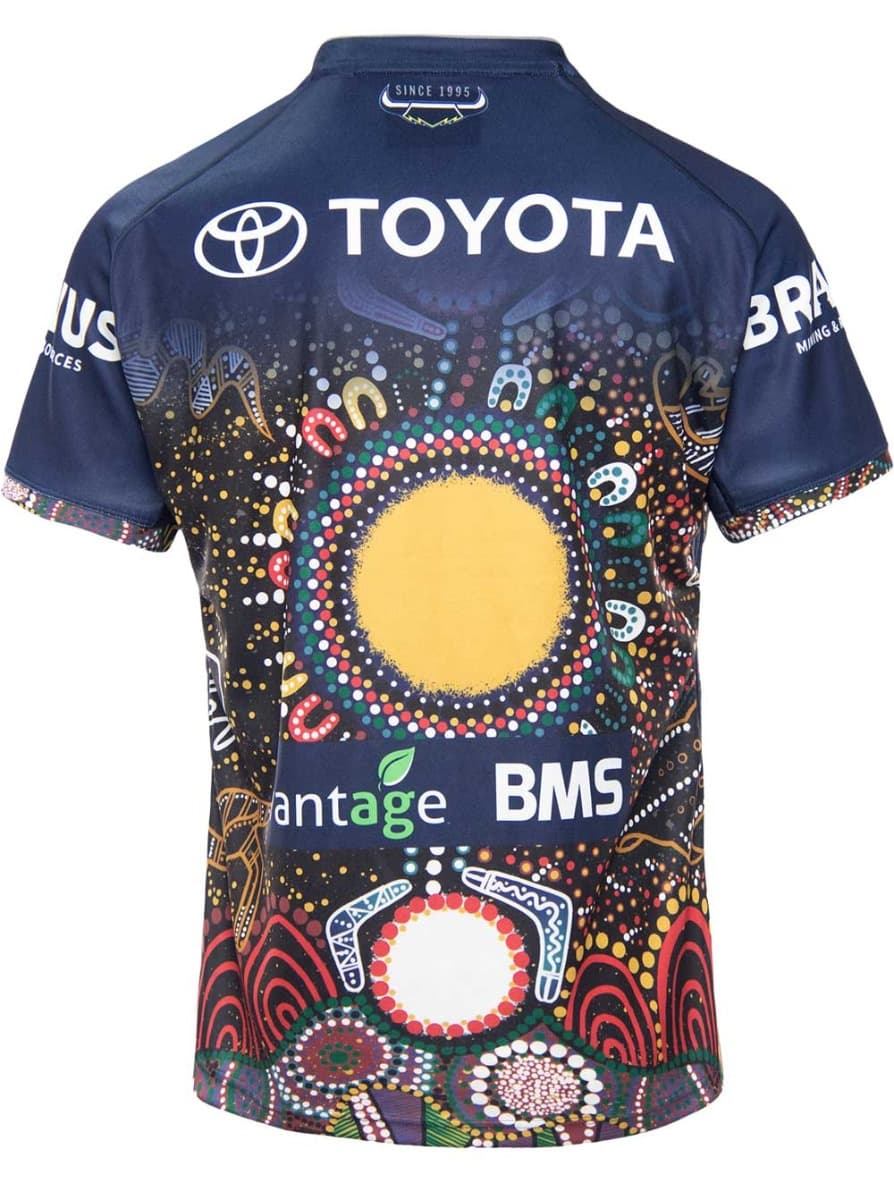 North Queensland Cowboys NRL Mens Indigenous Jersey - Image 4