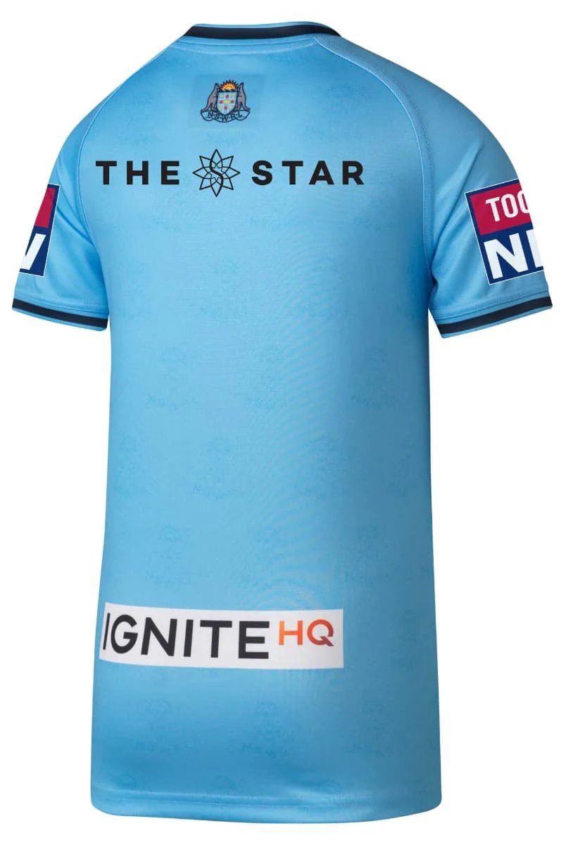 NSW Blues State Of Origin Ladies On Field Jersey - Image 2