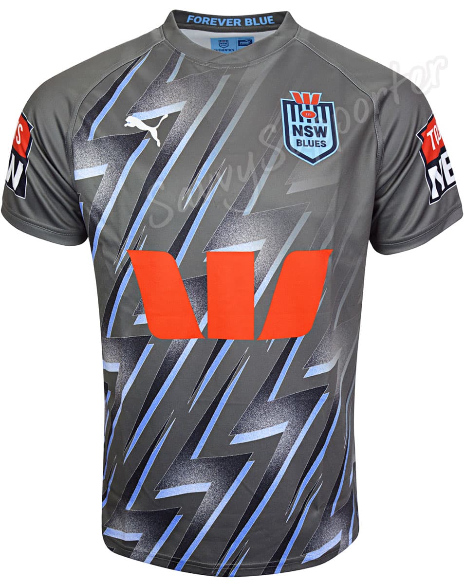 NSW Blues State Of Origin Mens Training Jersey - Image 2