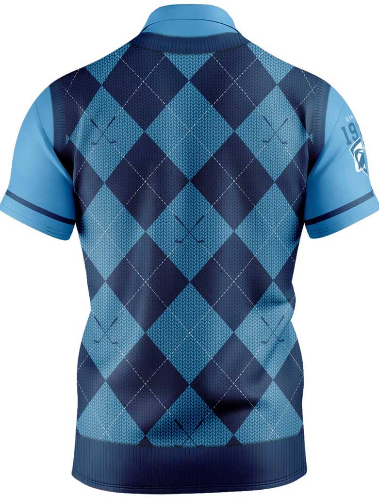 NSW Blues NRL State of Origin Fairway Golf Polo Shirt - Image 2
