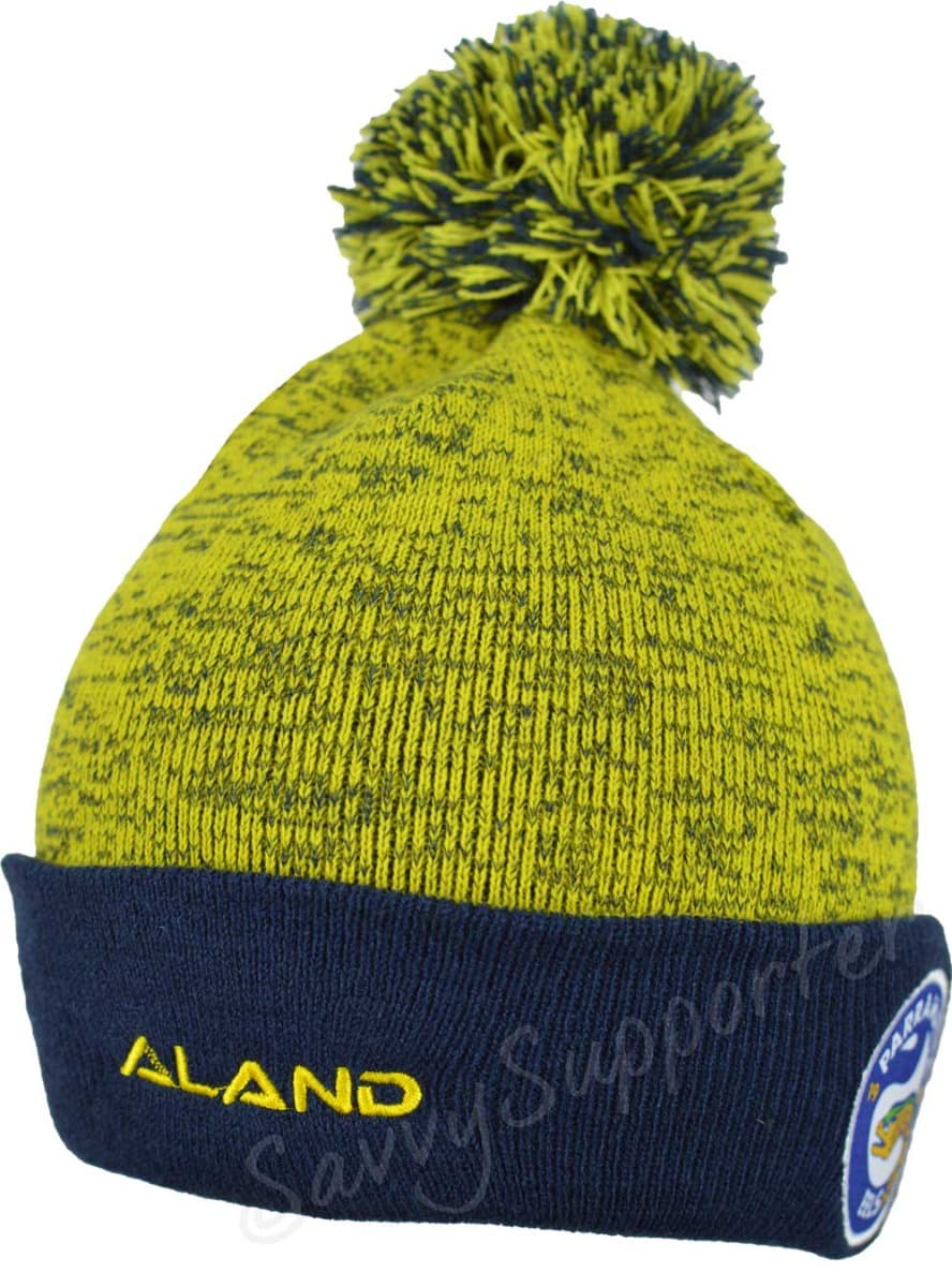 Parramata Eels Yellow Marle Bobble Beanie - Image 2
