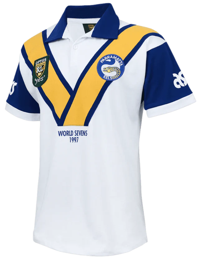 Parramatta Eels 1997 NRL Mens Sevens Retro Jersey