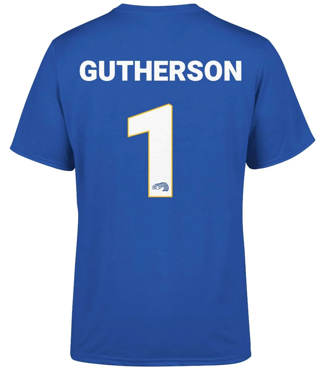 Parramatta Eels NRL Mens Clint Gutherson Player Tee - Image 2