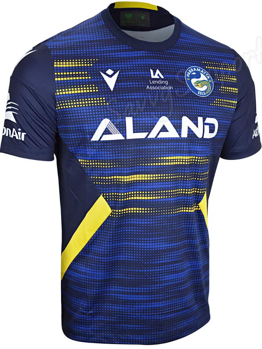 Parramatta Eels 2023 NRL Mens Run Out Shirt - Image 2